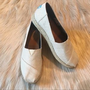 💫Beige Toms Espadrille shoes💫